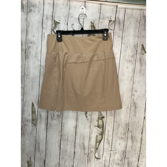 Will It Women's Khaki/Beige Activewear Mini Skort Size 10 - Picture 1 of 6